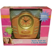 Barbie Wake With Me Analog Clock Radio