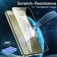thumbnail image 5 of ZYQEEE HD Screen Protector Compatible for Samsung Galaxy S10E 5.8", Anti-Scratch Tempered Glass Film, Case Friendly, Easy Install Bubble-Free, 3 Pack, 5 of 8