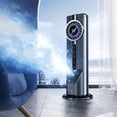 thumbnail image 1 of Enfriador De Aire Portátil, 3 En 1, Temporizador De 6 Horas, Enfriamiento Rápido, Capacidad De 100 Litros, Humidificador Enfriador De Aire De 32,5 Cm De Altura Para Oficina, 1 of 7