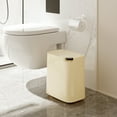 Household Push Type Trash Can for Living Room Kitchen And Bathroom with