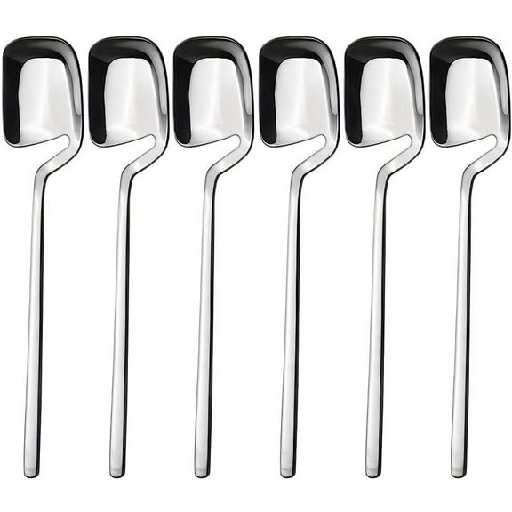 Coffee Spoon,6 Pcs Espresso Spoon,5.6 Inch$6 Pcs Stainless Steel Small Spoon Teaspoon Small Spoon Dessert Spoon Coffee Spoon$6 Pcs Stainless Steel Spoon Coffee Spoon