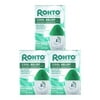 3 Pack Rohto Cool Relief Redness Reliever Eye Drops, 0.4oz Each