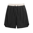 thumbnail image 2 of Athletic Shorts Men Quick Dry Mens Shorts Lightweight Running Shorts with Drawstring, 2 of 4