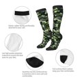 thumbnail image 4 of Army Camouflage Knee High Socks for Women Long Leg Warmers Socks, 4 of 7