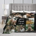 thumbnail image 4 of Custom Blanket with Picture Text Customized Blankets with Photos Customizable Personalized Blankets and Throws for Adult Kid Birthday Christmas Valentines Day Memorial Gift,, 4 of 6
