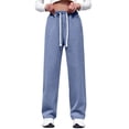 thumbnail image 2 of Ovbmpzd Womens Pants Stretchy High Waist Carpenter Regular Comfort Waist Casual Jeans Women&nbsp;Pants,S, 2 of 6