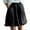 Black, variant on MIXUE Shorts For Women Summer Solid Color Retro Lace Elastic Waist Pocket Wide Leg Casual Womens Shorts Outwear,White,XXXL