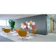 thumbnail image 2 of Ghent Hex LINK Steel Whiteboard - Magnetic - Bright Blue - 18x21in, 2 of 4