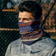 thumbnail image 2 of ARMORAY Face Mask ,Head Wrap, Neck Gaiter, Headband, Fishing Mask, Magic Scarf, Tube Mask, Face Bandana Mask, Neck Balaclava and Sport Scarf 12 in 1 Headband Sweatband for Fishing, Hiking, Running, 2 of 7