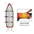 thumbnail image 4 of HELLHERO Butterfly Ironing Board Cover 54x15 inches Thick Ironing Board Cover with Elastic Edge Non Slip Pad Iron Cover with Hook and Loop, 4 of 5