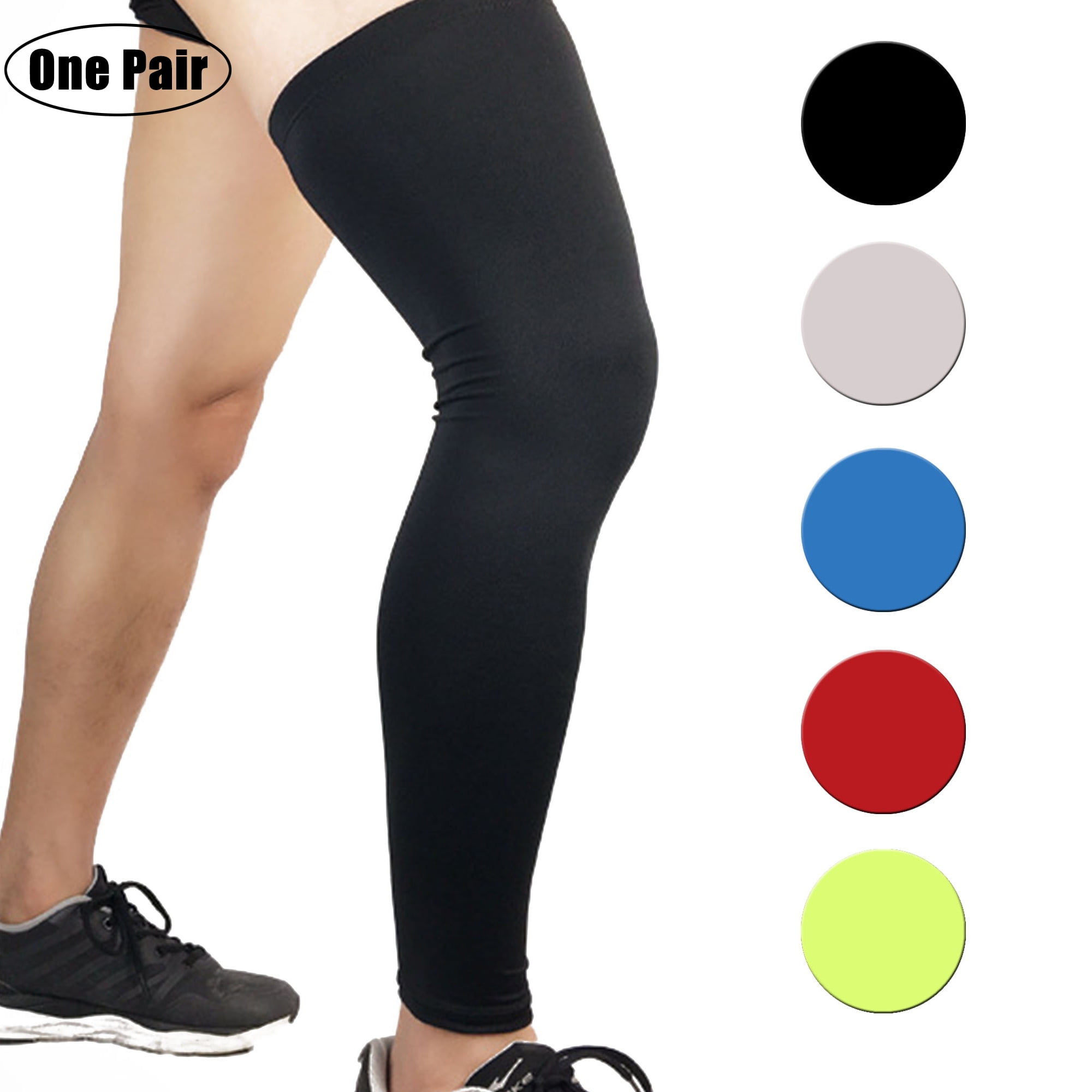 Details about   Pair Compression Calf Sleeves Leg Splints Running Sports Cycling Support Guards 