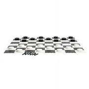 MegaChess Outdoor Chess Set Giant with 37 King Bundle, Board & Checker Set