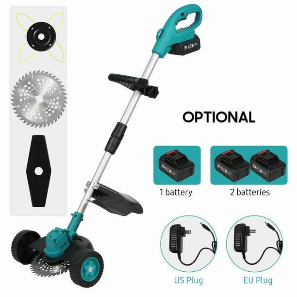 Electric Lawn Mower Lawn Mower Adjustable Pole With Portable Handheld Lawn Cutter Adjustable Pole Mower Cutter Adjustable Auxiliary Wheels Parks Pole With Auxiliary Papapi Mewmewcat Havou Walmart