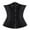 Black, variant on Fahion Underbust Corsets for Women Satin Corset Top Fashion Boned Lace Up Waist Training Lingerie Vintage Bodyshaper Tops