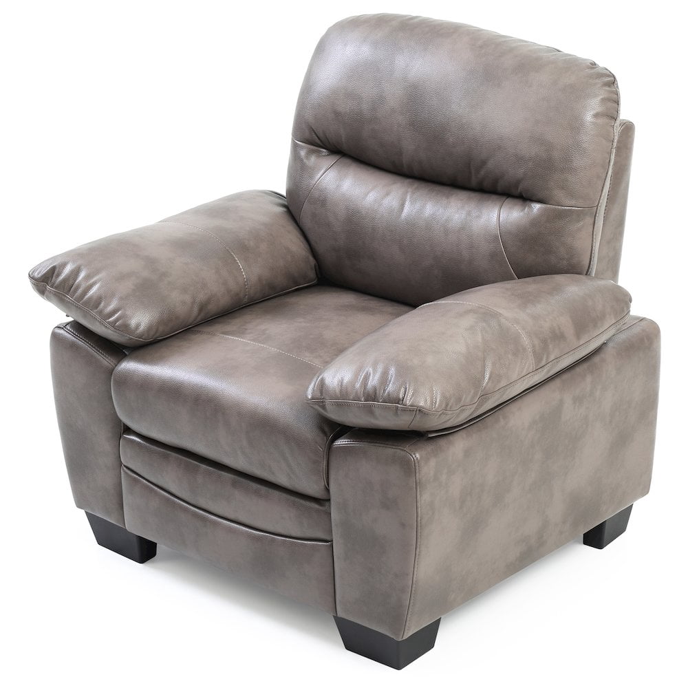 Glory Furniture Marta Accent Chair in Gray Color