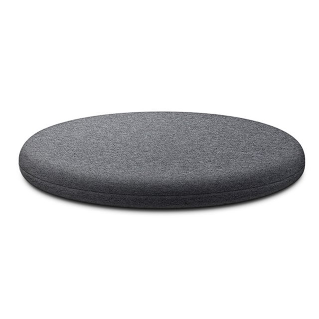 CAROOTU Round Memory Foam Cushion Comfortable Breathable Padded Stool Cover Washable Mat for Home Bedroom