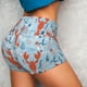 thumbnail image 4 of Fotbe Lobsters Shorts Sin Costuras – Shorts Deportivos de Cintura Alta para Mujer, Elásticos para Gimnasio, Yoga, Running o Ciclismo-Medium, 4 of 8