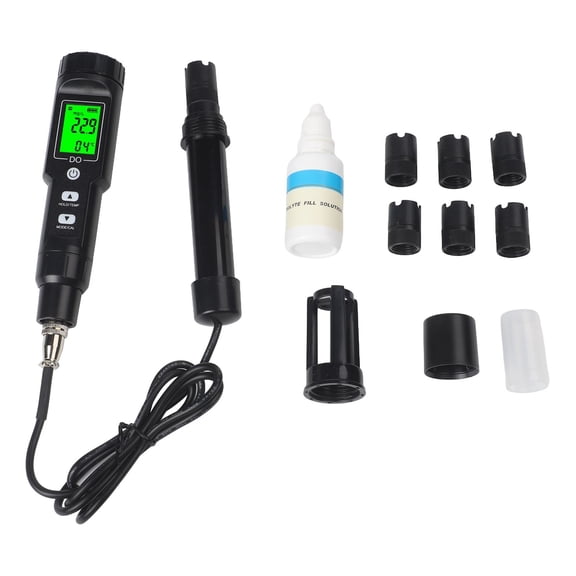 Dissolved Oxygen Meter Tester for Swimming Pools, Sea, and Oceans