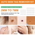 thumbnail image 3 of Etiqueta de piel de doble cara Eliminador de verrugas de lunares de piel Herramienta para el cuidado de la piel de la cara (naranja) Tmvgtek cuidado belleza, 3 of 8