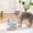 Blue, variant on Water Triple Pet Water 2025 Quiet Automatic Hydration for Cats and Dogs with LED Indicator and Low Noise for Indoor Use, 19X17.5X15.5 cm, Yellow