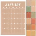 thumbnail image 1 of Calendario de Pared Fullhawl 2025-2026 Reutilizable Grande 40x50 cm, 1 of 6