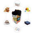 thumbnail image 7 of Yayeee Freestanding Laundry Hamper with Handle Collapsible Large Storage Basket for Clothes, Floral Patterns, 7 of 7