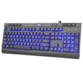 thumbnail image 1 of Teclado Rii RK900Pro con cable USB retroiluminado con letra grande, 1 of 8
