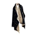 thumbnail image 1 of Bufanda de punto para mujer, ideal para invierno y otoño, para compras y actividades al aire libre., 1 of 8