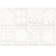 thumbnail image 1 of 8PCS Sunflower Painting Stencils – Durable, Washable & Reusable DIY Drawing Templates for Home Decoration and Craft Projects, 1 of 3