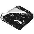 thumbnail image 2 of Bingfone Falling Musical Print Flannel Fleece Blanket Throw Blanket for Bed,Sofa,Couch,Travel,Camping(80"x60" ), 2 of 8