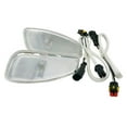thumbnail image 2 of Car Side Reflection Warning Turn Signal Light Lamp Front Turn Signals Light For Renegade 2014-2017 White, 2 of 10