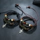 thumbnail image 1 of Pulsera de cuero premium [trenza] para hombres en negro y marrón, gran idea de regalo para hombres-2 piezas, 1 of 5