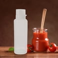 thumbnail image 5 of 2 Pcs Transparent Plastic Tomato Salsa Squeeze Bottle Mustard Salad Dressing Bottles Portable Jam, 5 of 6