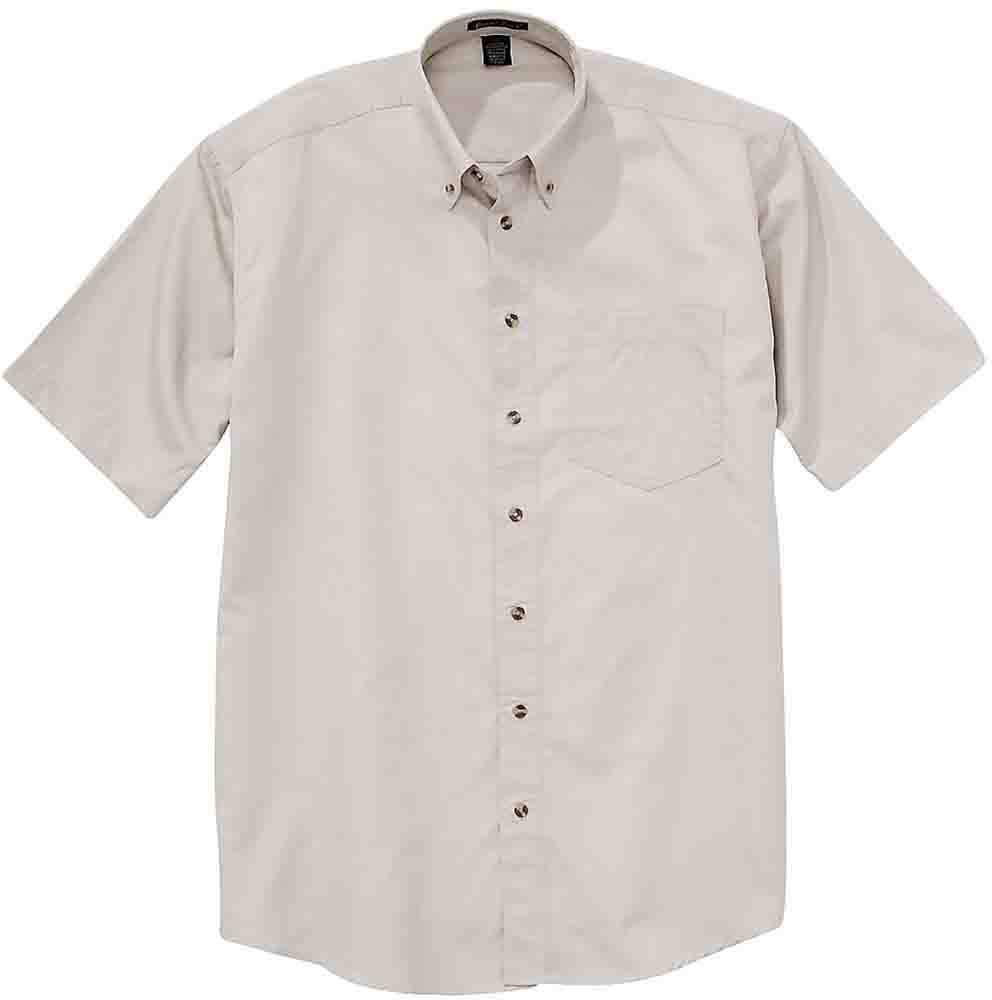Harbor Bay Easy-Care Plaid Sport Shirt 