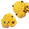 thumbnail image 3 of ZheElen RCGOFOLLOW Aluminum Alloy Silent Performance Gear Box Silent Performance Rc Gear Box For 1/24 FMS FCX18 FCX24 RC Car Accessories Golden, 3 of 6