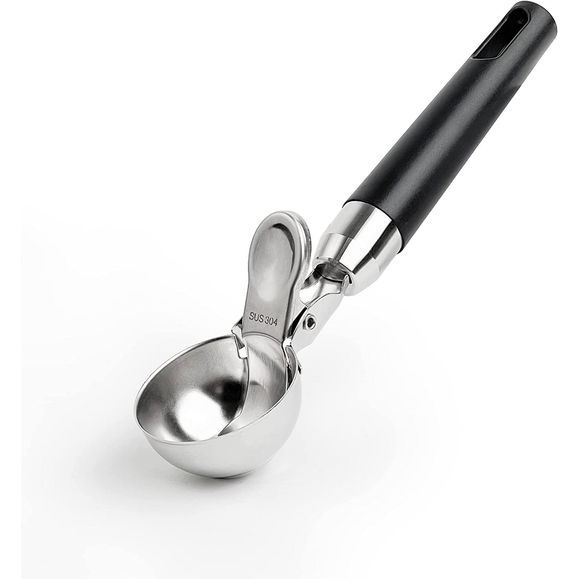 Cuillère à Glace Acier Inoxydable Cuillère à Glace Boule 5cm Inox 304 - Pour Glaces, Melon, Boulettes - Lave-vaisselle Ustensile Cuisine Pâtisserie