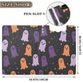 thumbnail image 3 of FORMRS A4 Clipboard Folder with Pen Holder Horizontal Foldable School Office Binder, Halloween Orange Ghosts, 3 of 9