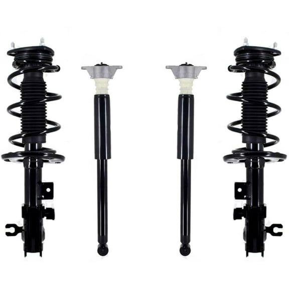 Front Complete Strut & Rear Complete Shocks Absorber For Mazda CX-3 2016-2021
