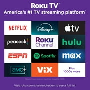 Hisense 40-Inch Class H4 Series FHD Roku Smart TV (40H4030F1) - 1080P Full HD LCD Screen, LED TV, DTS TruSurround Sound, Motion Rate 120, Gaming Mode
