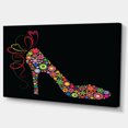 thumbnail image 3 of Design Art - Colorful Shoe with a Bow, 3 of 4