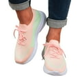 thumbnail image 5 of XIAQUJ Women Trainers Running Shoes Sport Walking Sneakers Lightweight Tennis Shoes Women's Fashion Sneakers Pink 9(42), 5 of 9