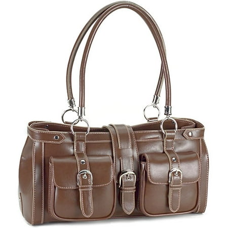 Double-Handle Saddle Satchel