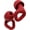Fiery Red, variant on Zenz Unwind Earplugs for Noise Reduction - Reusable Soft Silicone for Sleep, Travel, Yoga - Mint