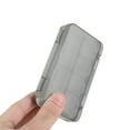 thumbnail image 5 of Unique Bargains 1 Pc 6 Grids Single Layer Pill Case Portable for Travel Gray, 5 of 6