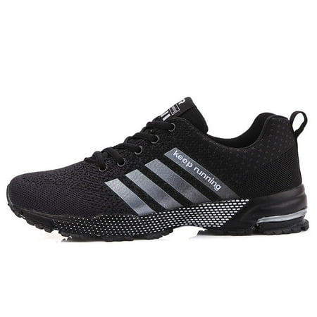 Mens and womens flats fashion casual sneakers couple walking shoes plus size breathable fitness running shoes men shoes XUE