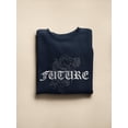 thumbnail image 3 of Future Dragon Sweatshirt Women -Image by Shutterstock, Female 5X-Large, 3 of 4