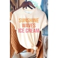 thumbnail image 4 of SUNSHINE WAVES ICE CREAM GRAPHIC T-SHIRT, 4 of 4