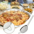 thumbnail image 1 of TIMIFIS Leaky Spoon Slotted Spoon-Rust Proof-Heat- Integral Molding 304 Stainless Steel Skimming Spoon- with Vacuum Ergonomic Handle-Kitchen Cooking Kitchen Gadgets, 1 of 8