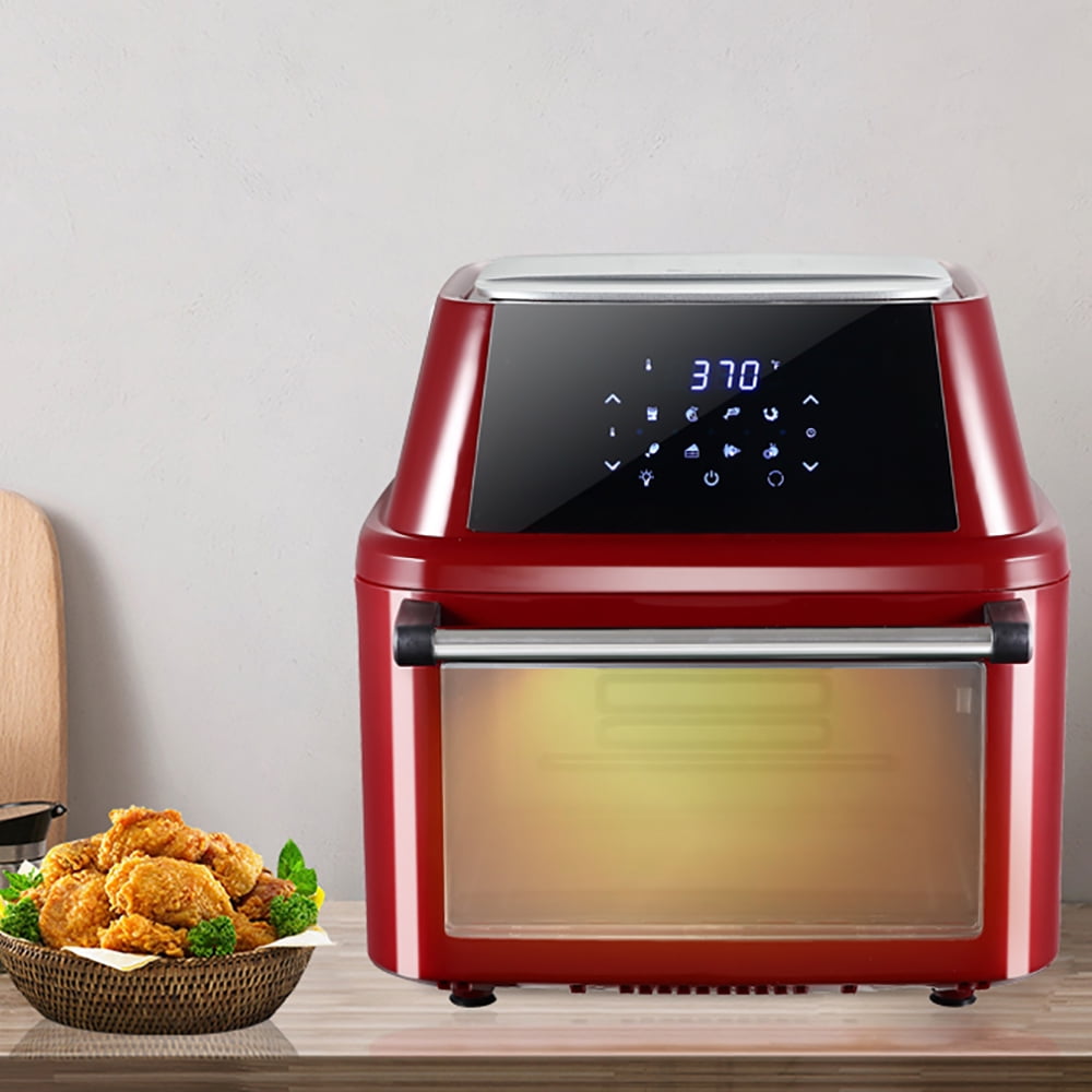 16 L Air Fryer, Claret-Red Electric Air Fryer, Air Fryer Oven for