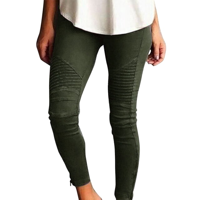 Pantalones vaqueros ajustados tipo jegging para mujer, de mezclilla, ajustados, de tiro medio, elásticos, informales, a la moda, cómodos, hasta el tobillo.